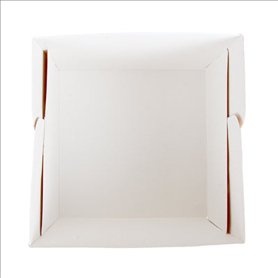 BOÎTES PATISSERIES HAUTES SANS FENÊTRE 'THEPACK' 320 G/M2 35,6x35,6x30,5 CM NATUREL CARTON ONDULÉ MICROCANAL (30 UNITÉS)