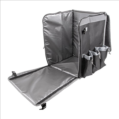 VALISE TRANSPORT  35,5x35,5x47 CM NOIR VINYL (1 UNITÉ)