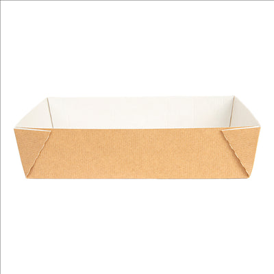 BOÎTES 'THEPACK' 220 + 12PP G/M2 22x15x5 CM NATUREL CARTON ONDULÉ NANO-MICRO (200 UNITÉS)