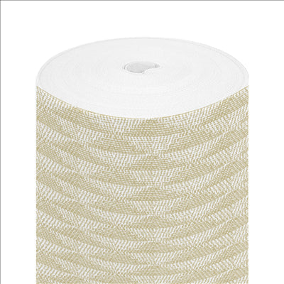 NAPPE EN ROULEAU 'MIST' 55 G/M2 1,20x25 M KAKI AIRLAID (1 UNITÉ)