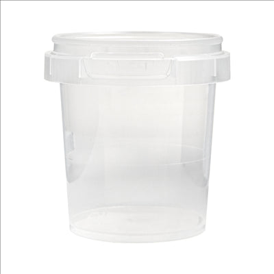 RÉCIPIENTS INVIOLABLES 50 ML Ø 4,8x5 CM TRANSPARENT PP (2688 UNITÉS)