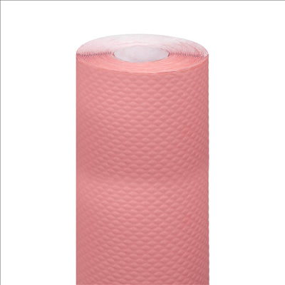 NAPPE EN ROULEAU  48 G/M2 1,20x7 M ROSE CELLULOSE (25 UNITÉS)