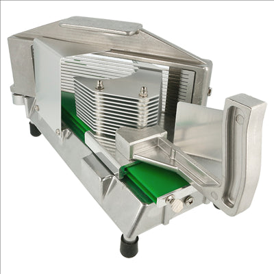 "TOMATO SLICER" COUPE TOMATES TRANCHES 4,8 MM  38x17x16 CM ARGENTE ALUMINIUM (1 UNITÉ)