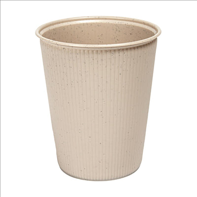 VERRES RÉUTILISABLES POUR BOISSONS CHAUDES 430 ML Ø 8,9x11,3 CM NATUREL PP (165 UNITÉS)