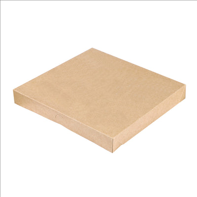 COUVERCLES POUR BOÎTES 253.14  300 G/M2 22,9x22,8x3 CM NATUREL KRAFT (100 UNITÉS)