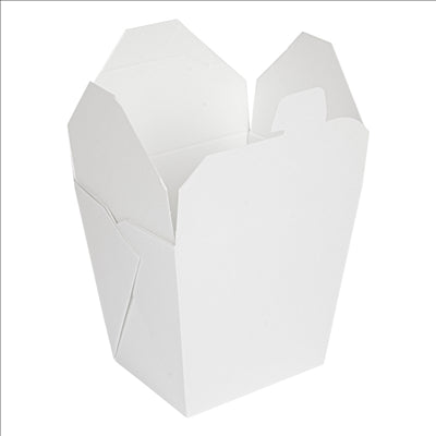 RÉCIPIENTS MULTIUSAGES MICRO-ONDABLES 'THEPACK' 960 ML 230 + 12PP G/M2 8,9x7x10,8 CM BLANC CARTON ONDULÉ NANO-MICRO (360 UNITÉS)