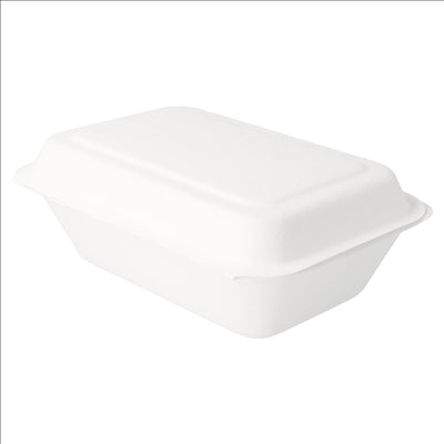 COQUILLES 'BIONIC' 600 ML 13,6x18,2x6,4 CM BLANC BAGASSE (1000 UNITÉS)