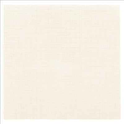 SERVIETTES 'DRY COTTON' 55 G/M2 40x40 CM IVOIRE AIRLAID (700 UNITÉS)