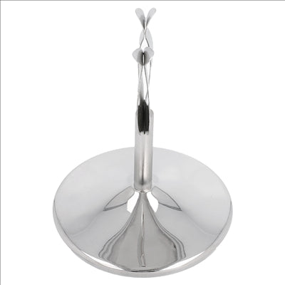 PINCE POUR NUMÉROS DE TABLE  Ø7,2x10,2 (h) CM ARGENTE INOX (1 UNITÉ)