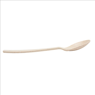 CUILLÈRES 'PREMIUM'  17,3 CM IVOIRE FIBRE DE BOIS (80 UNITÉS)