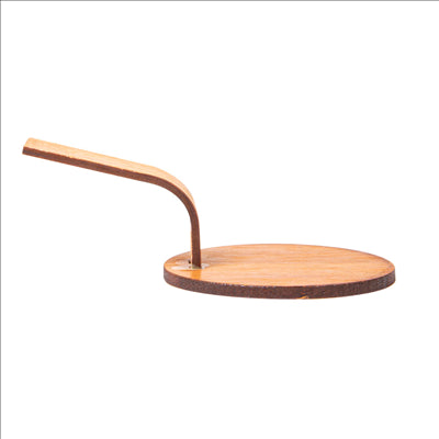MINI PELLES POUR SNACKS  Ø 5 CM NATUREL BAMBOU (100 UNITÉS)
