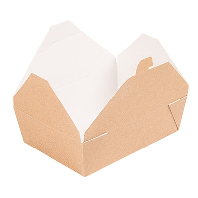 BOÎTES AMÉRICAINES MICRO-ONDABLES 'THEPACK' 1980 ML 240 + 12PP G/M2 19,6x14x6,2 CM NATUREL CARTON ONDULÉ NANO-MICRO (200 UNITÉS)