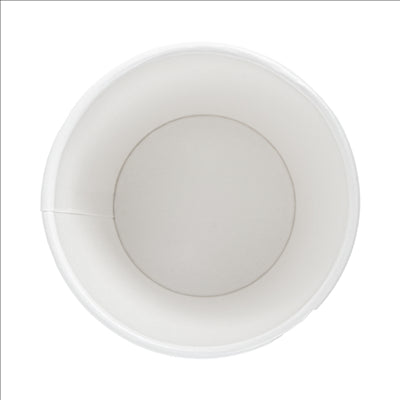 GOBELETS BOISSONS FROIDES ET CHAUDES 1 PAROI 'COMPOSTABLE GRADIENT' 240 ML 280 G/M2 Ø8/5,6x9,2 CM BLANC CARTON (1000 UNITÉS)