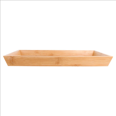 PLATEAU  30x20x3 CM NATUREL BAMBOU (1 UNITÉ)