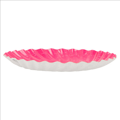 MINI PLATEAUX 380 G/M2 Ø 8,8 CM FUCHSIA CARTON (200 UNITÉS)