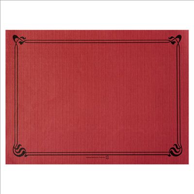 SETS DE TABLE  48 G/M2 31x43 CM BORDEAUX CELLULOSE (2000 UNITÉS)