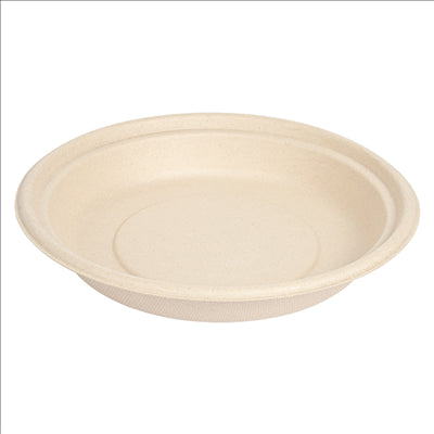 BOLS 'BIONIC' 700 ML Ø 20,8x3,4 CM NATUREL BAGASSE (400 UNITÉS)