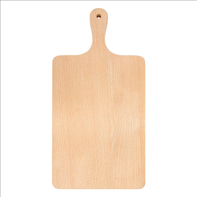 PELLE RECTANGULAIRE  45x23x1,5 CM NATUREL BOIS (1 UNITÉ)