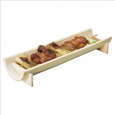 DEMI "KOBE"  Ø 6x20x3 CM NATUREL BAMBOU (100 UNITÉS)