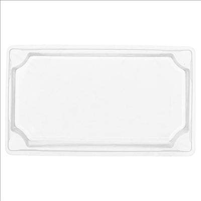 COUVERCLES POUR RÉFÉRENCE 224.86  3,7 (h) CM TRANSPARENT PET (1000 UNITÉS)
