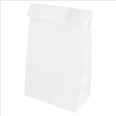 SACS SOS SANS ANSES  70 G/M2 14+8x24 CM BLANC CELLULOSE (1000 UNITÉS)