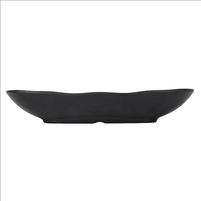 BOLS RECTANGULAIRES 'ASAMI WARE'  25,2x15,8x4,2 CM NOIR MÉLAMINE (6 UNITÉS)