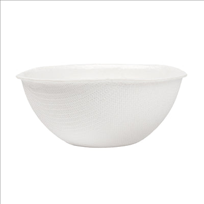 RÉCIPIENTS RONDS 'BIONIC'  Ø 7,5x3 CM BLANC BAGASSE (1000 UNITÉS)