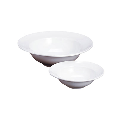 ASSIETTES "PÂTES" 950 ML Ø 21,5x8 CM BLANC PORCELAINE (24 UNITÉS)