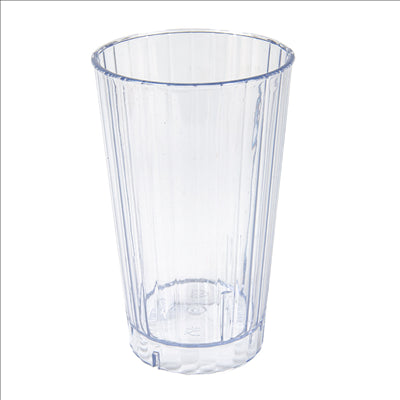 GOBELETS 480 ML Ø 8,4/6,4x14 CM TRANSPARENT SAN (72 UNITÉS)