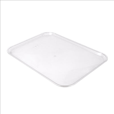 PLATEAU POUR COUPOLE  40,5x56 CM TRANSPARENT POLYCARBONATE (1 UNITÉ)