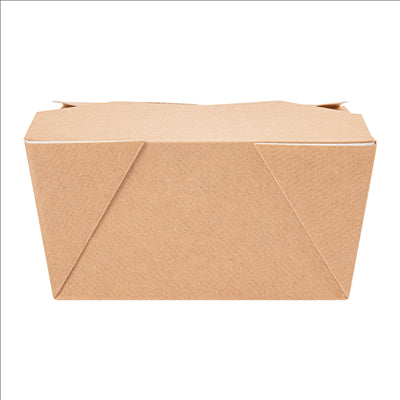 BOÎTES AMÉRICAINES MICRO-ONDABLES 'THEPACK' 780 ML 220 + 12PP G/M2 11,3x9x6,3 CM NATUREL CARTON ONDULÉ NANO-MICRO (500 UNITÉS)