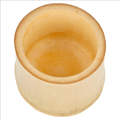 TUBES DROITS  Ø 5x4,5 CM NATUREL BAMBOU (200 UNITÉS)