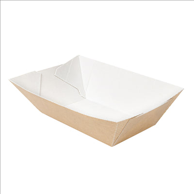 BARQUETTES 'THEPACK' 240 G 220 G/M2 8,5x5x4 CM NATUREL CARTON ONDULÉ NANO-MICRO (1800 UNITÉS)