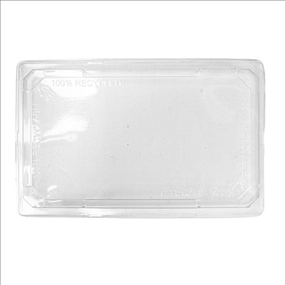 COUVERCLES POUR RÉF. 267.94  22x14x3 CM TRANSPARENT RPET (156 UNITÉS)