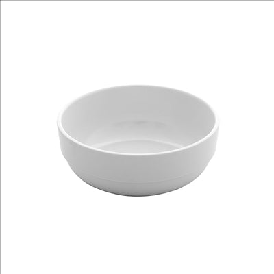 BOLS 'ASAMI WARE' 600 ML Ø 14x5,6 CM BLANC MÉLAMINE (12 UNITÉS)