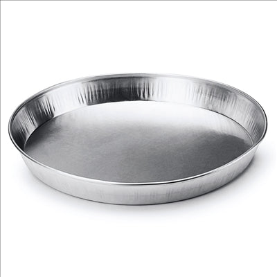 RÉCIPIENTS RÉUTILISABLES 2520 ML Ø30x4 CM ALUMINIUM (50 UNITÉS)