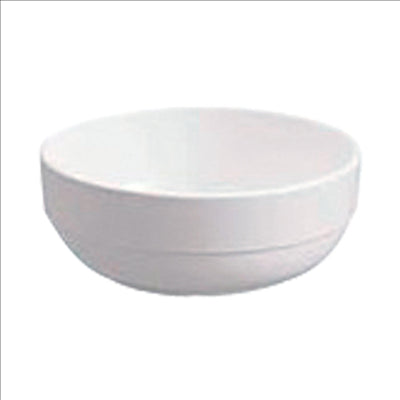 BOLS 'ASAMI WARE' 600 ML Ø 14x5,6 CM BLANC MÉLAMINE (12 UNITÉS)