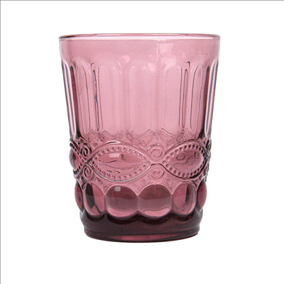 GOBELETS VINTAGE 'WAKI GLASS' 250 ML Ø8x10 CM LAVANDE VERRE (6 UNITÉS)