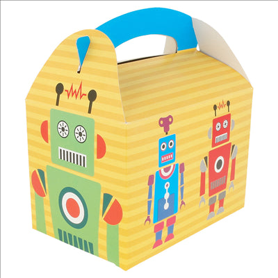 BOÎTES MENU ENFANT "ROBOT"  320 G/M2 15,50x10,50x17,50 CM QUADRICHROMIE CARTON (300 UNITÉS)