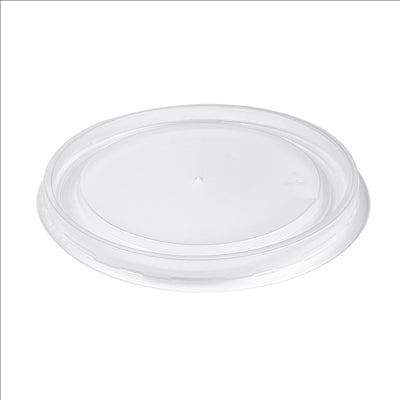 COUVERCLES POUR SALADIERS 240.03/09/12  Ø11,1 CM TRANSPARENT PP (500 UNITÉS)