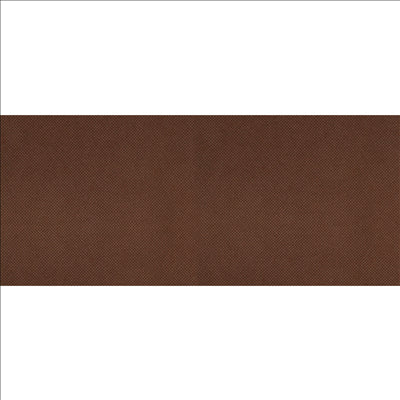 "TÊTE À TÊTE" PLIAGE 1/2 'SPUNBOND' 60 G/M2 40x120 CM CHOCOLAT PP (400 UNITÉS)