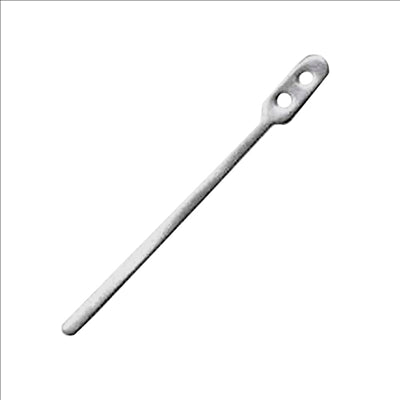 AGITATEURS  11 CM ARGENTE INOX (100 UNITÉS)