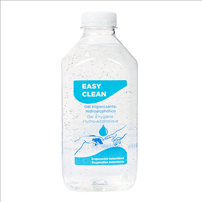 GEL HYDROALCOOLIQUE 'EASY CLEAN' 1 L (12 UNITÉS)