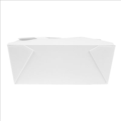 BOÎTES AMÉRICAINES 'THEPACK' 1350 ML 230 + 12PP G/M2 15,2x12,1x6,5 CM BLANC CARTON ONDULÉ NANO-MICRO (300 UNITÉS)