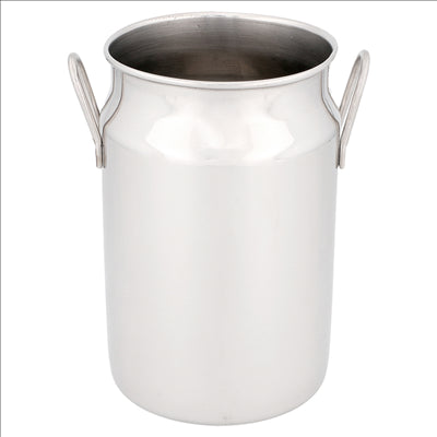 MINI POTS À LAIT 'ARTINOX' 620 ML Ø 7,5x12 CM ARGENTE INOX (12 UNITÉS)