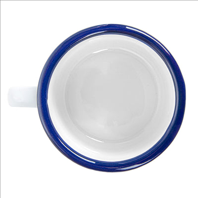 TASSES 'ENAMELWARE' 350 ML Ø 8x8 CM BLANC FER ÉMAILLÉ (6 UNITÉS)