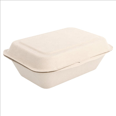 COQUILLES 'BIONIC' 600 ML 13,6x18,2x6,4 CM NATUREL BAGASSE (1000 UNITÉS)