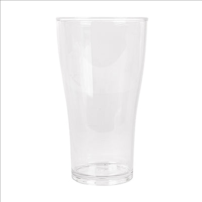 GOBELETS À BIÈRE 560 ML Ø 8,9/6,1x15,8 CM TRANSPARENT POLYCARBONATE (16 UNITÉS)