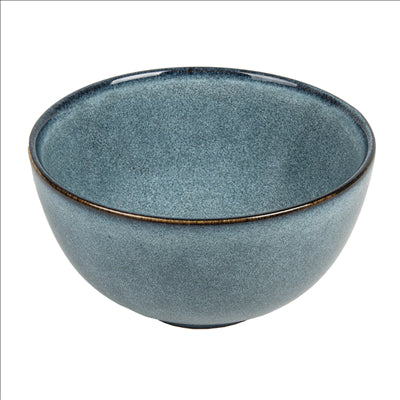 BOL 'AKALA' 580 ML Ø14x7,7 CM BLEU STONEWARE (6 UNITÉS)