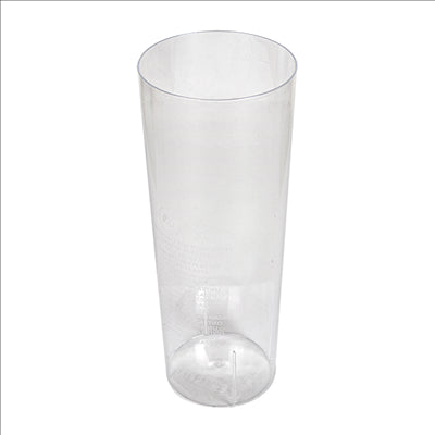 VERRES INJECTÉS "CUBA LIBRE" 300 ML Ø 5,9/4,9x15,2 CM TRANSPARENT CRISTAL PS (500 UNITÉS)